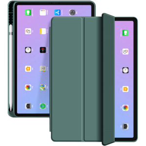 Обложка BeCover с креплением Apple Pencil для Apple iPad Air 10.9 2020 Dark Green (BC_705514) в Одессе