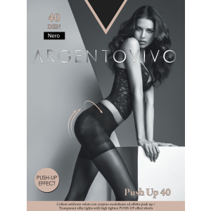 Колготки Argentovivo Push Up 40 Den 3 р Nero (8051403067116) ТОП в Одесі