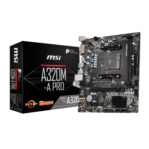 Материнская плата MSI A320M-A Pro Socket AM4 ТОП в Одессе