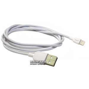 Кабель синхронізації JCPAL MFI USB to Lightning для Apple iPhone 1 м White (JCP6022) ТОП в Одесі