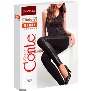 Трикотажні легінси Conte Fantasy Urban 170-98 см Chocolate (4815003035043) рейтинг