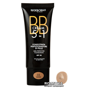 Тональний крем Deborah BB Cream SPF20 зволожуючий 03 Sand (8009518135725) в Одесі