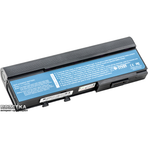 Акумулятор PowerPlant BTP-ANJ1, ARJ1 для Acer Aspire 5550 Black (11.1V/7800mAh/9 Cells) (NB00000213) ТОП в Одесі