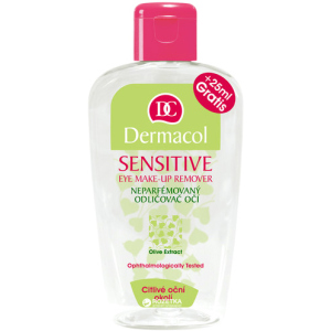 хороша модель Засіб для зняття макіяжу Dermacol Sensitive Eye Make-Up Remover для чутливої ​​шкіри навколо очей непарфумований 125 мл (8590031102702)