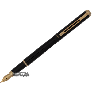 хороша модель Ручка перова Regal Чорна Чорний корпус у оксамитовому чохлі (R22101.F)