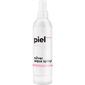 Зволожуючий спрей для обличчя для сухої та чутливої ​​шкіри Piel Silver Aqua Spray 250 мл (4823015904288) ТОП в Одесі