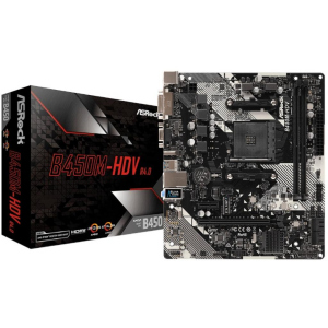 Материнська плата ASRock B450M-HDV R4.0 в Одесі