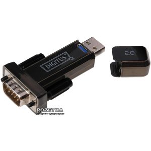 Перехідник Digitus USB to RS232 Black (DA-70156) в Одесі