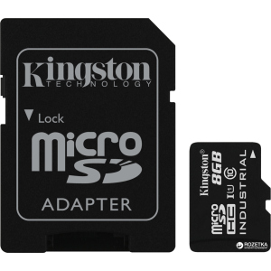 Kingston MicroSDHC 8GB Class 10 UHS-I + SD адаптер (SDCIT/8GB) в Одессе