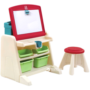 Дитячий стіл зі стільцем та дошкою для творчості Step 2 Flip&amp;Doodle (733538836598)