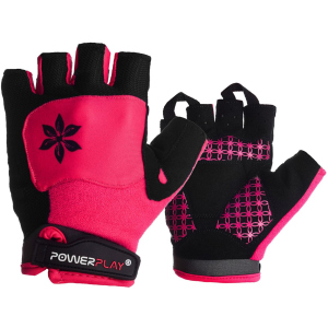 Велоперчатки жіночі PowerPlay 5284C XS Pink (5284C_XS_Pink) в Одесі