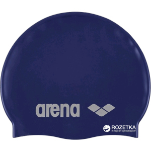 Шапочка для плавання Arena Classic Silicone 91662-71 Dark Blue (3468333887427) в Одесі