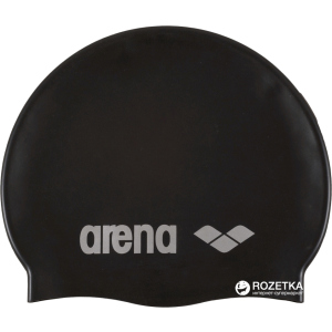 Шапочка для плавання Arena Classic Silicone 91662-55 Black (3468333887410) ТОП в Одесі