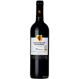 Вино Luis Felipe Edwards Cabernet-Sauvignon Reserva червоне сухе 0.75 л 13.5% (7804414381464) краща модель в Одесі