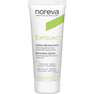 Відновлюючий крем Noreva Laboratoires Exfoliac Cream Reparatrice Зволожуючий 40 мл (3401378314831) краща модель в Одесі