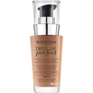 Тональна основа Deborah Dress me Perfect SPF 15 № 04 30 мл (8009518230147) ТОП в Одесі