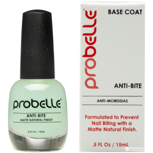 Лак против обгрызания ногтей Probelle Anti Bite Base Coat 15 мл (857188005415) ТОП в Одессе