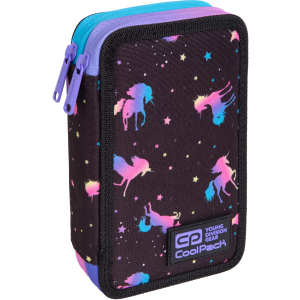 Пенал Coolpack Jumper 2 35 предметів 2 відділення Dark Unicorn (C66234) в Одесі