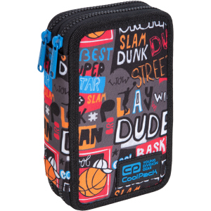 Пенал Coolpack Jumper 2 35 предметів 2 відділення Basketball (C66231) рейтинг