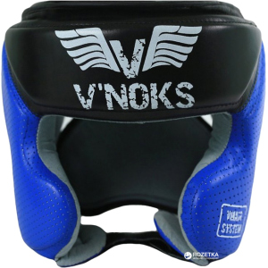 Боксерский шлем V`Noks Futuro Tec XL Черный/Синий (2162_60052) ТОП в Одессе