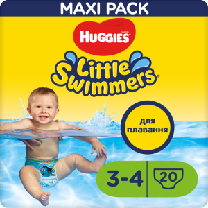 Подгузники-трусики Huggies Little Swimmers 3-4, 7-15 кг 20 шт (5029053535852) лучшая модель в Одессе