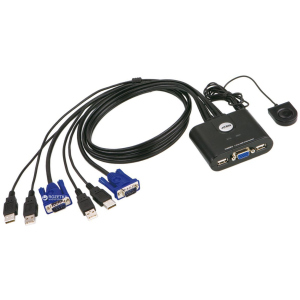 KVM-перемикач ATEN CS22U-A7 2-портовий USB краща модель в Одесі