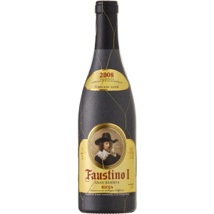 Вино Faustino I Grand Reserva DOC червоне сухе 0.75 л 13.5% (8410441512956) краща модель в Одесі