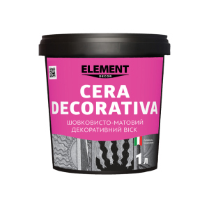 Декоративний віск CERA DECORATIVA ELEMENT DECOR 1 л ТОП в Одесі