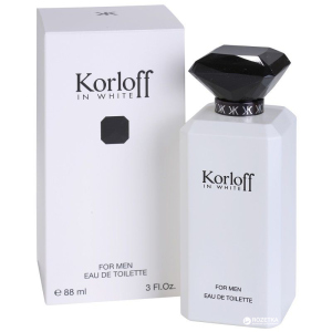 Туалетна вода для чоловіків Korloff In White 88 мл (3392865441249) краща модель в Одесі