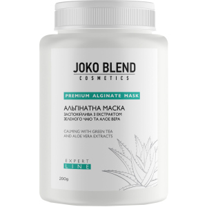 Альгинатная маска Joko Blend успокаивающая с экстрактом зеленого чая и алоэ вера 200 г (4823109401891) ТОП в Одессе