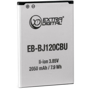 Акумулятор ExtraDigital Samsung EB-BJ120CBU 2050 mAh (BMS6478) ТОП в Одесі