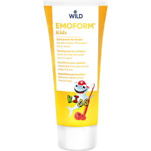 Дитяча зубна паста Dr. Wild Emoform Kids 75 мл (7611841701723) в Одесі