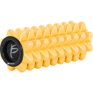 Міні-ролик масажний профільований ProSource MiNi Spike Massage Roller 15x7.5 см Жовтий (PS-2174-mini-roller-yellow) краща модель в Одесі