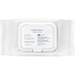 Очищающие салфетки для лица Missha Super Aqua Ultra Hyaluronic Cleansing Oil Tissue 30 шт (8809643507264) рейтинг