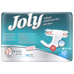 хорошая модель Подгузники для взрослых Joly 2 Medium 30 шт (8690536804016)