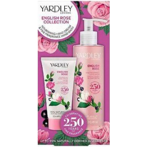 Набір для жінок Yardley English Rose Hand Wash and Hand Cream 50 мл + 250 мл (5056179301900) краща модель в Одесі