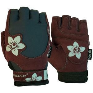 Перчатки для фитнеса PowerPlay Womens 1733 XS Grey/Brown (PP_1733_XS_Grey/Brown) лучшая модель в Одессе