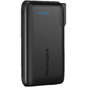 УМБ RAVPower 10050mAh Portable Charger with AC Plug Black (RP-PB066) ТОП в Одессе