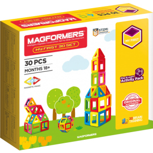 купити Конструктор магнітний Magformers Мій перший набір 30 деталей (702001) (8809134367506)