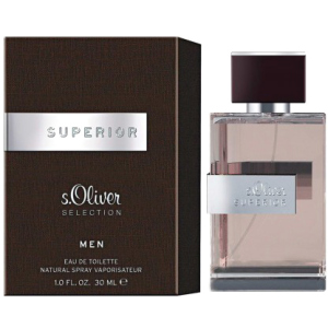 Туалетная вода для мужчин s.Oliver Superior Men 30 мл (4011700858002) в Одессе