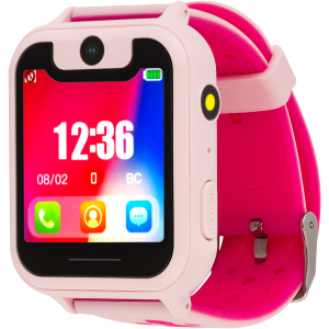 хороша модель Смарт-годинник Atrix Smart Watch iQ1700 IPS Cam Flash Pink (iQ1700 Pink)