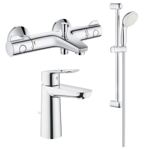 Набір змішувачів Grohe Grohtherm 800 + BauLoop 34550TM ТОП в Одесі