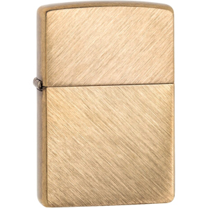 Запальничка Zippo 29830 Herringbone Sweep Brass Золотиста (Zippo 29830) ТОП в Одесі