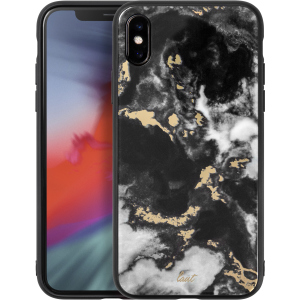 Панель Laut Mineral Glass для Apple iPhone Xs Max Black (LAUT_IP18-L_MG_MB) ТОП в Одесі