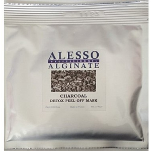 Маска для лица Alesso Charcoal Detox Детокс очищающая для стрессовой кожи 200 г (3273629314439) в Одессе