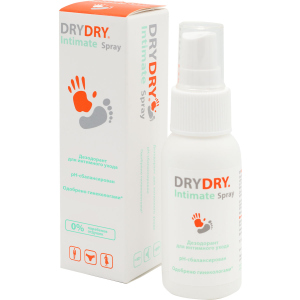 Дезодорант для интимного ухода Dry Dry Intimate Spray 50 мл (7350061291156) ТОП в Одессе