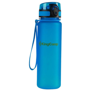 Пляшка для води KingCamp Tritan Straw Bottle KA1113 0.5л Blue (KA1113_BLUE)