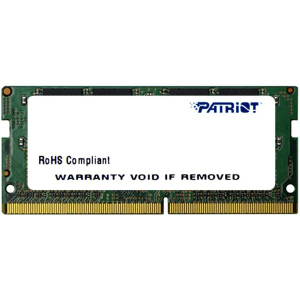 Оперативна пам'ять Patriot SODIMM DDR4-2666 8192MB PC4-21300 Signature Line (PSD48G266681S) ТОП в Одесі