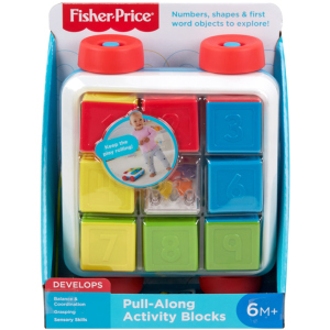 Іграшка-каталка Fisher-Price Яскраві кубики (GJW10)