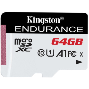 Kingston microSDXC 64GB High Endurance Class 10 UHS-I U1 A1 (SDCE/64GB) в Одесі